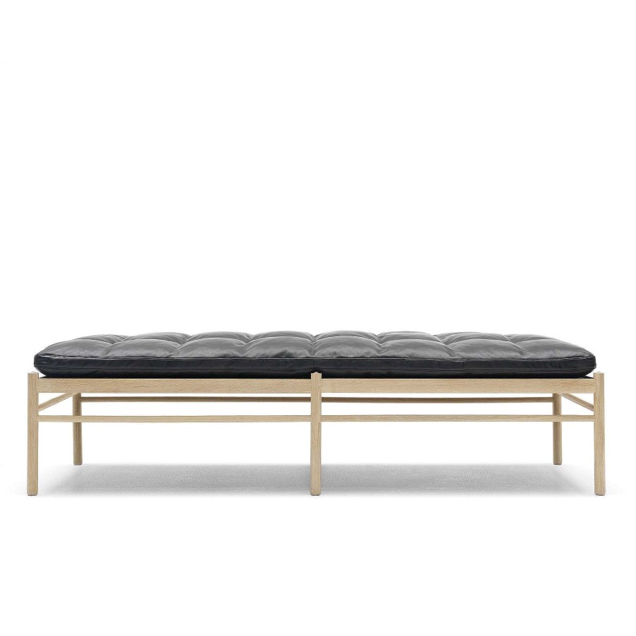 Carl Hansen & Søn Daybed | Ow150 | Daybed | Oak - Black Leather