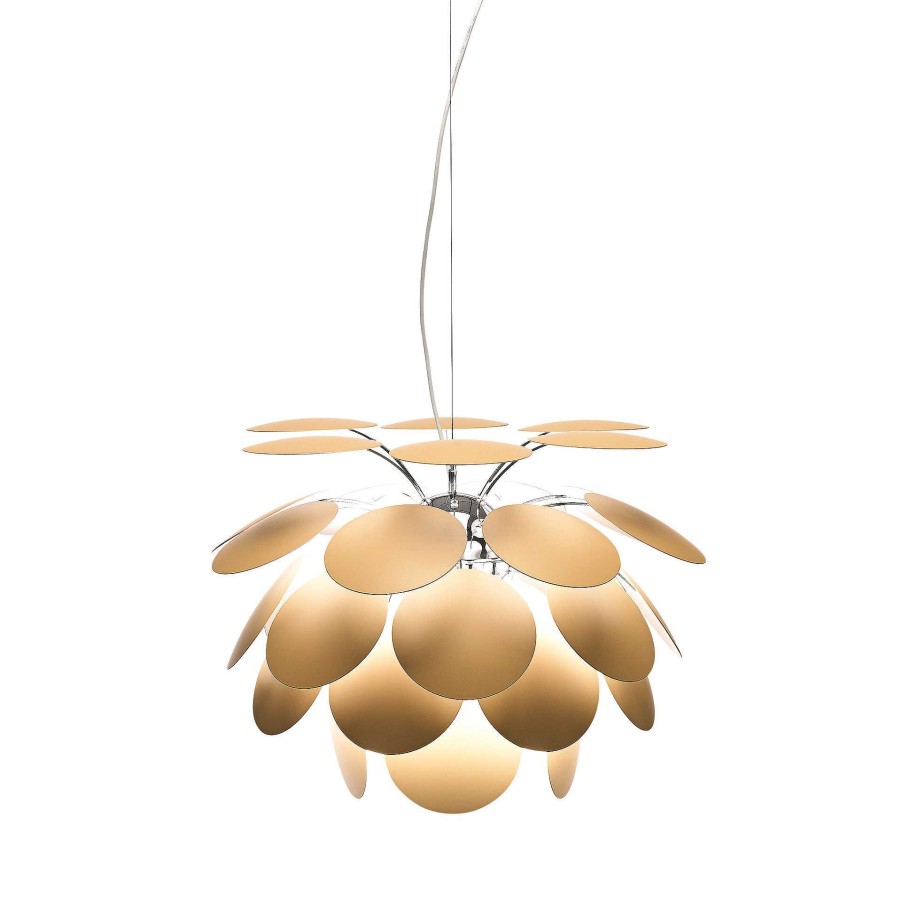 Marset Pendant Lights | Discoco 35 | Pendant Lamp | Matte Beige