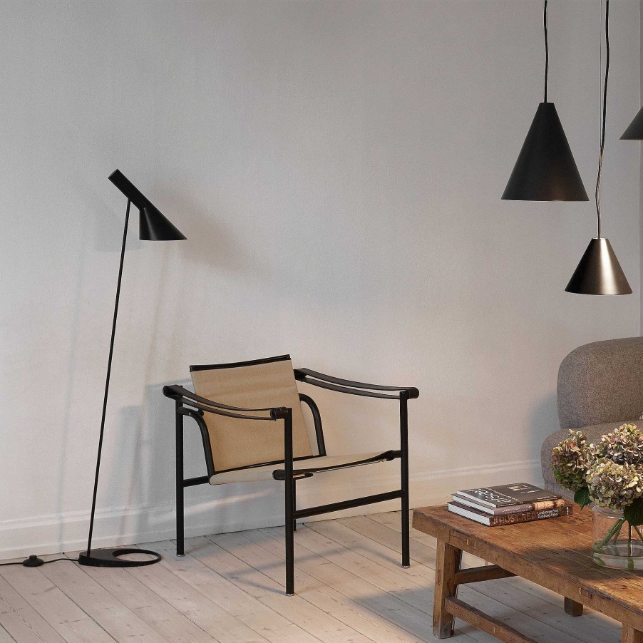 Louis Poulsen Pendant Lights | Aj Floor | Floor Lamp | Black - Ex Display