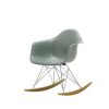 Vitra Chairs | Eames Plastic Armchair Rar - Rocking Chair | Forest - Chrome - Golden Maple