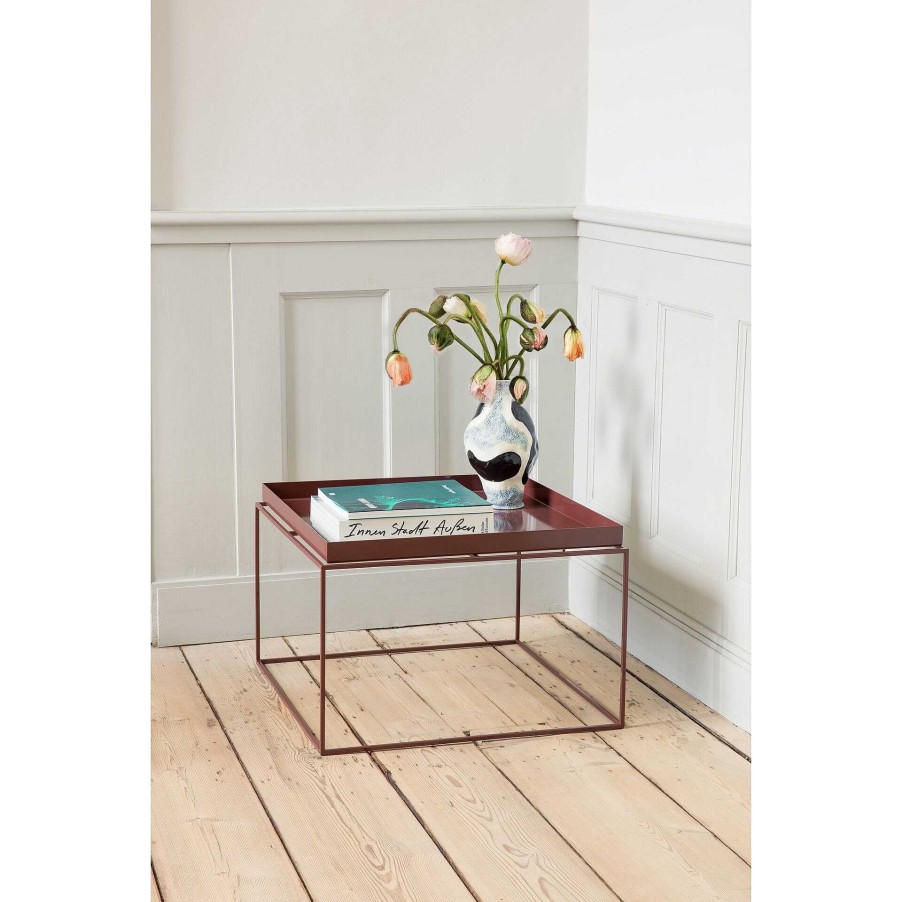 HAY Coffee Tables | Tray Table Coffee - Chocolate High Gloss