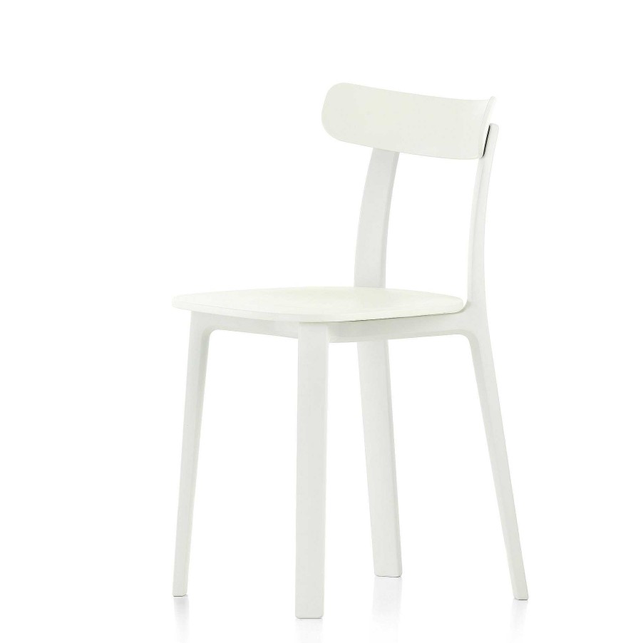 Vitra Chairs | Apc - All Plastic Chair | White, Two Tone