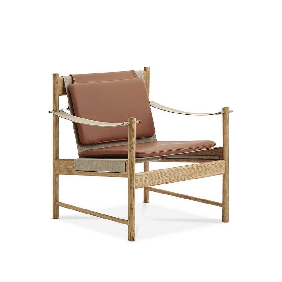 Brdr. Krüger Single Armchairs | Hb Lounge Chair | Armchair | Oak/Leather