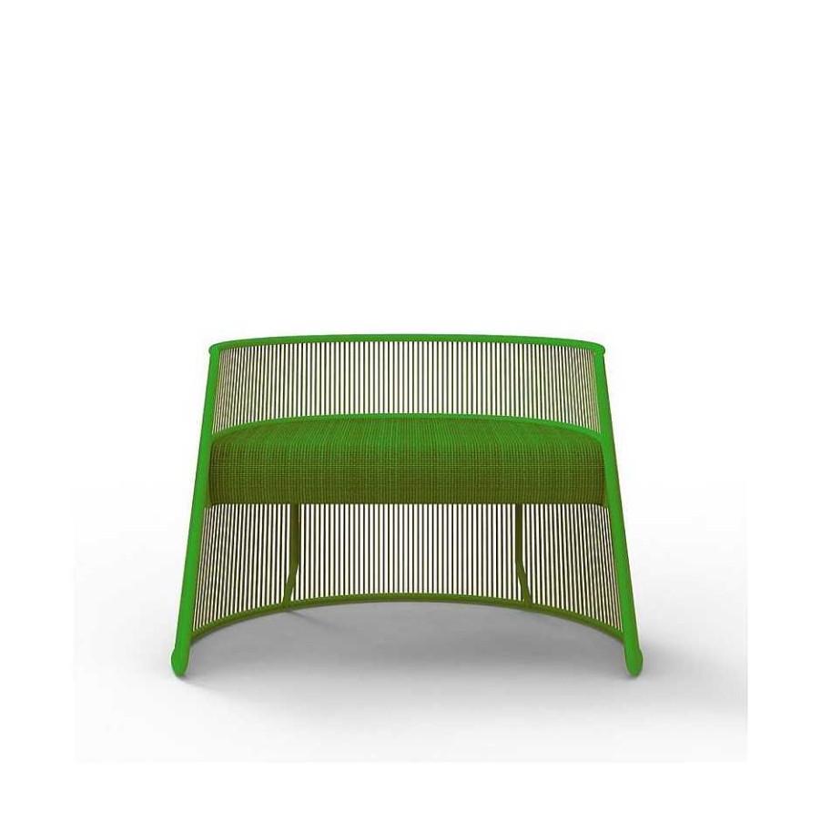 Moroso Pouf | M'Afrique Husk Stool S | Green