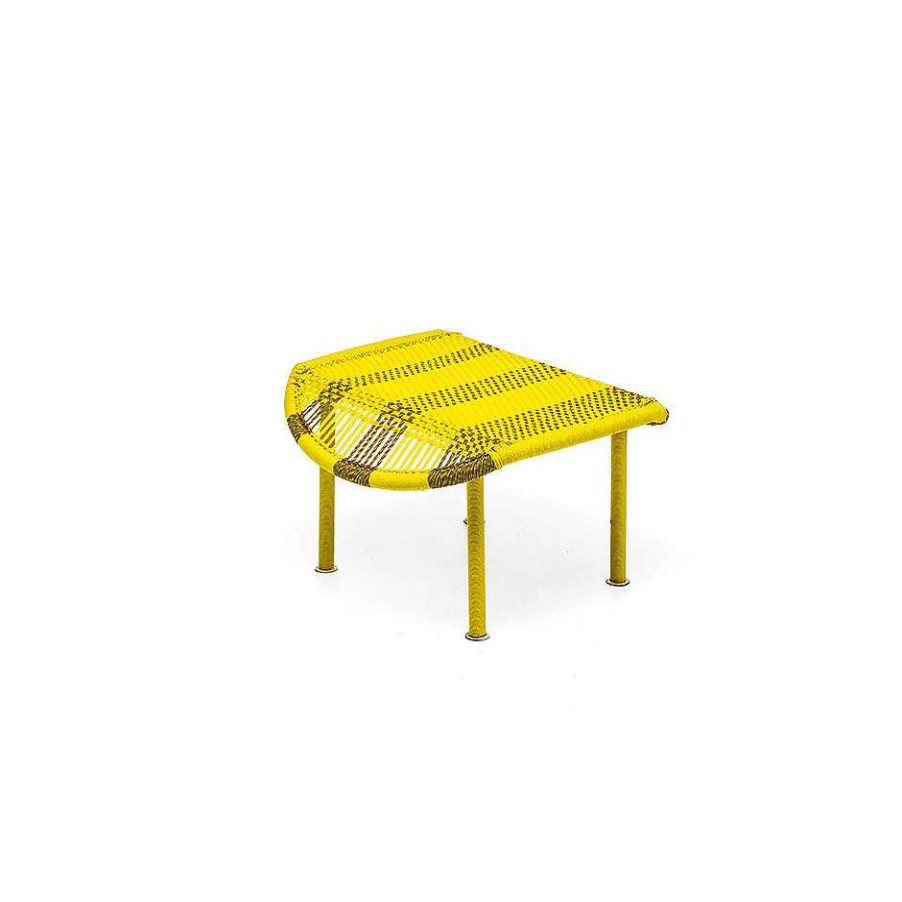 Moroso Pouf | M'Afrique Imba Stool | Golden