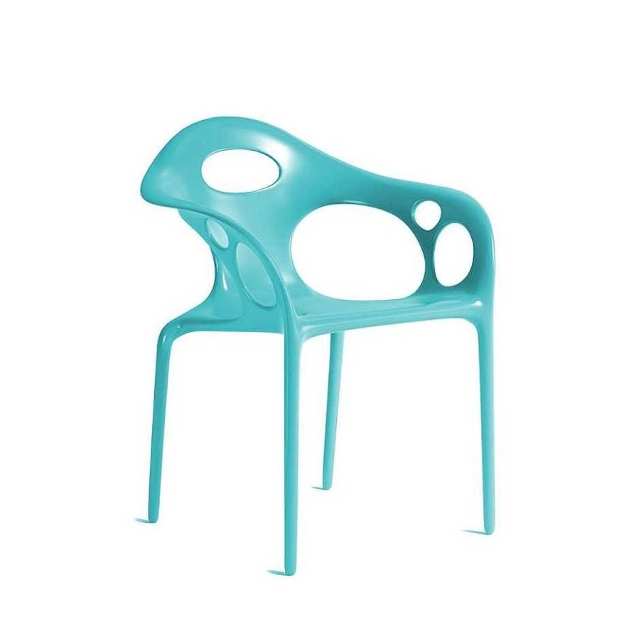 Moroso Outdoor Chairs | Supernatural Small Armchair | Outdoor | Turquoise