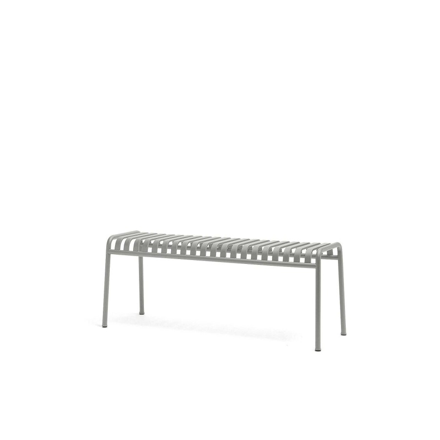 HAY Outdoor Chairs | Palissade Bench | Sky Grey