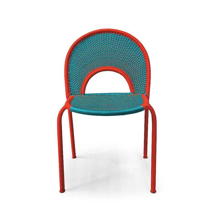 Moroso Outdoor Chairs | Banjooli | Chair - Red / Blue