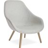 HAY Single Armchairs | Aal 92 Lounge Chair | Divina Melange 120