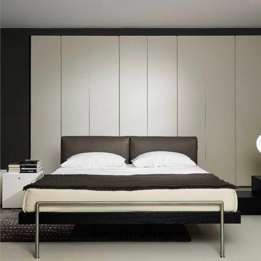 Porro King Size Beds | Shin | Bed - Black Ash Structure - P13 Derby