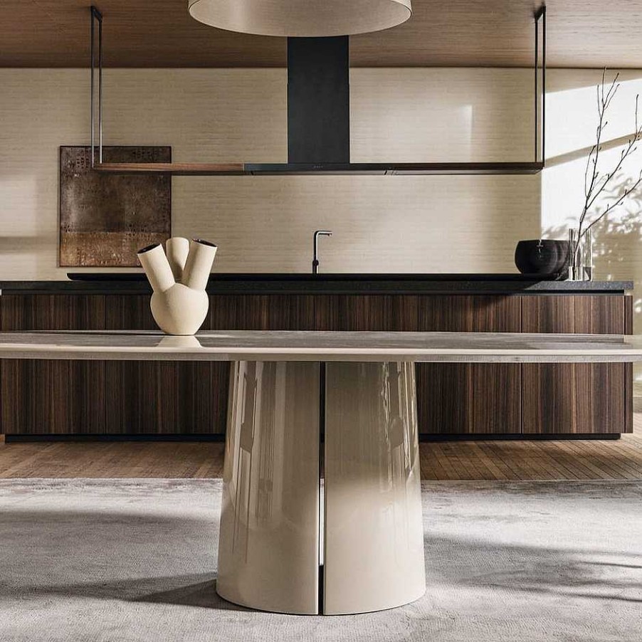 Molteni Dining Tables | Mateo | Table | Almond White