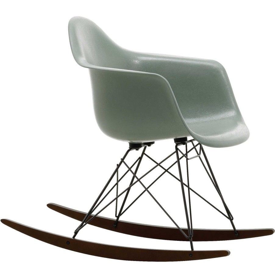 Vitra Chairs | Eames Fiberglass Armchair Rar | Rocking Chair - Raw Umber