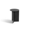 HAY Coffee Tables | Slit Table Round High | High Round Table | Black