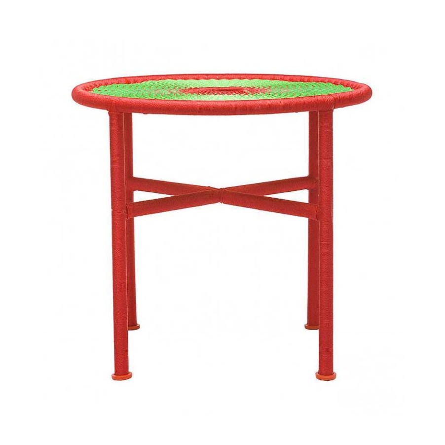 Moroso Outdoor Tables | M'Afrique Banjooli Small Table | Red-Green