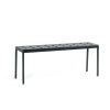 HAY Outdoor Chairs | Balcony Bench | Outdoor Bench | Anthracite