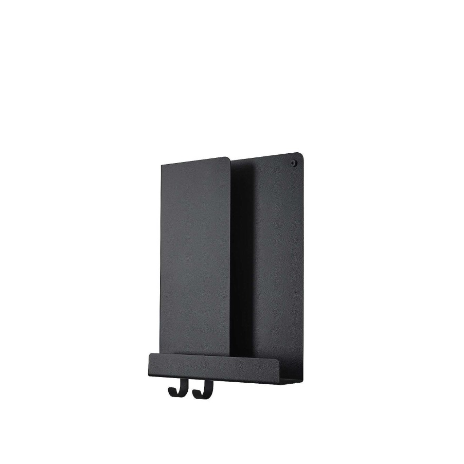 Muuto Shelves | Folded Shelves | Shelves | Black