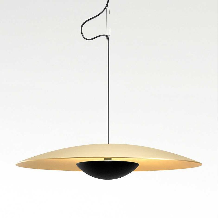 Marset Pendant Lights | Ginger 60 | Pendant Lamp | Brushed Brass