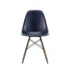 Vitra Chairs | Eames Plastic Chairs Dsw | Dark Maple Base - Dark Blue