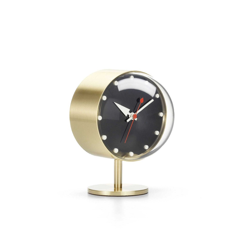 Vitra Clocks | Night Clock | Table Clock | Brass - Ex Display