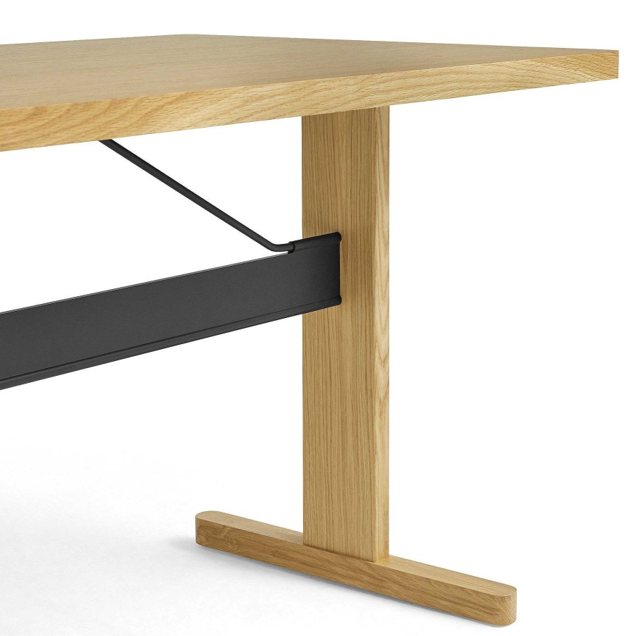 HAY Desks And Office Tables | Passerelle Desk | Desk | Oak-Black