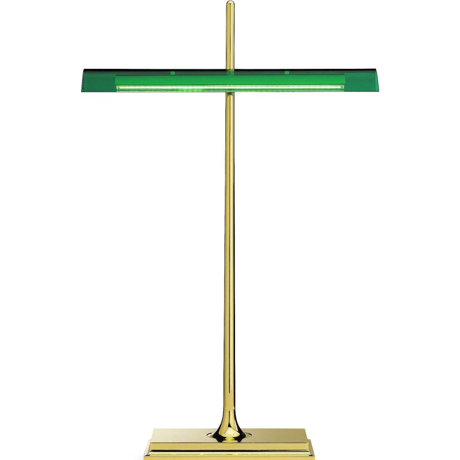 Flos Pendant Lights | Goldman | Brass / Green