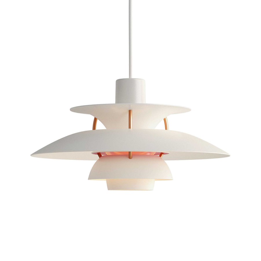 Louis Poulsen Pendant Lights | Ph 5 Mini | Pendant Lamp | Modern White