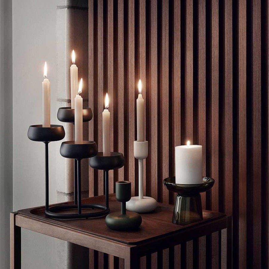 Iittala Decoration | Nappula Candle Holder | Powder - 183Mm