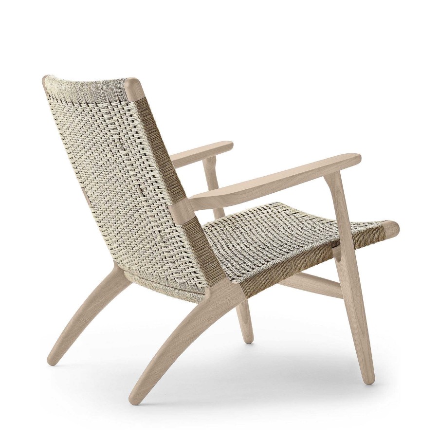 Carl Hansen & Søn Single Armchairs | Ch25 | Armchair | Oak - Natural Paper Cord