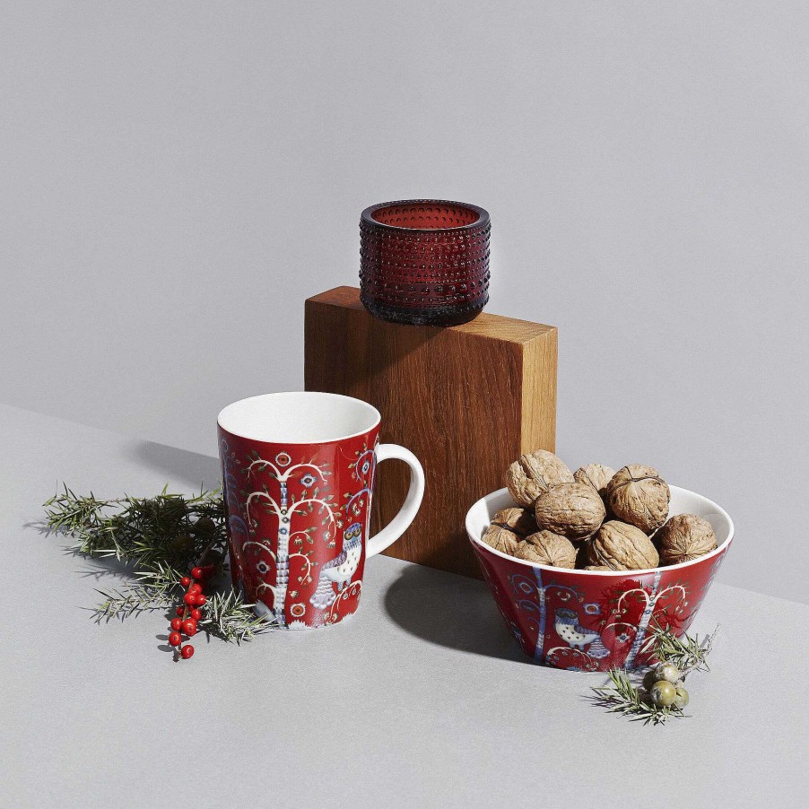 Iittala Glasses And Mugs | Taika | Mug - Red - 0,4L