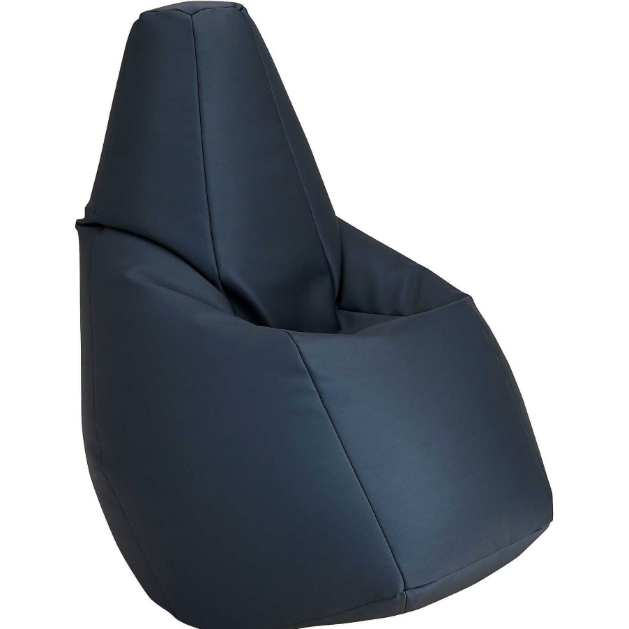 Zanotta Single Armchairs | Sacco | Vip - Dark Blue