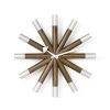 Vitra Clocks | Wheel Clock | Walnut-Aluminum