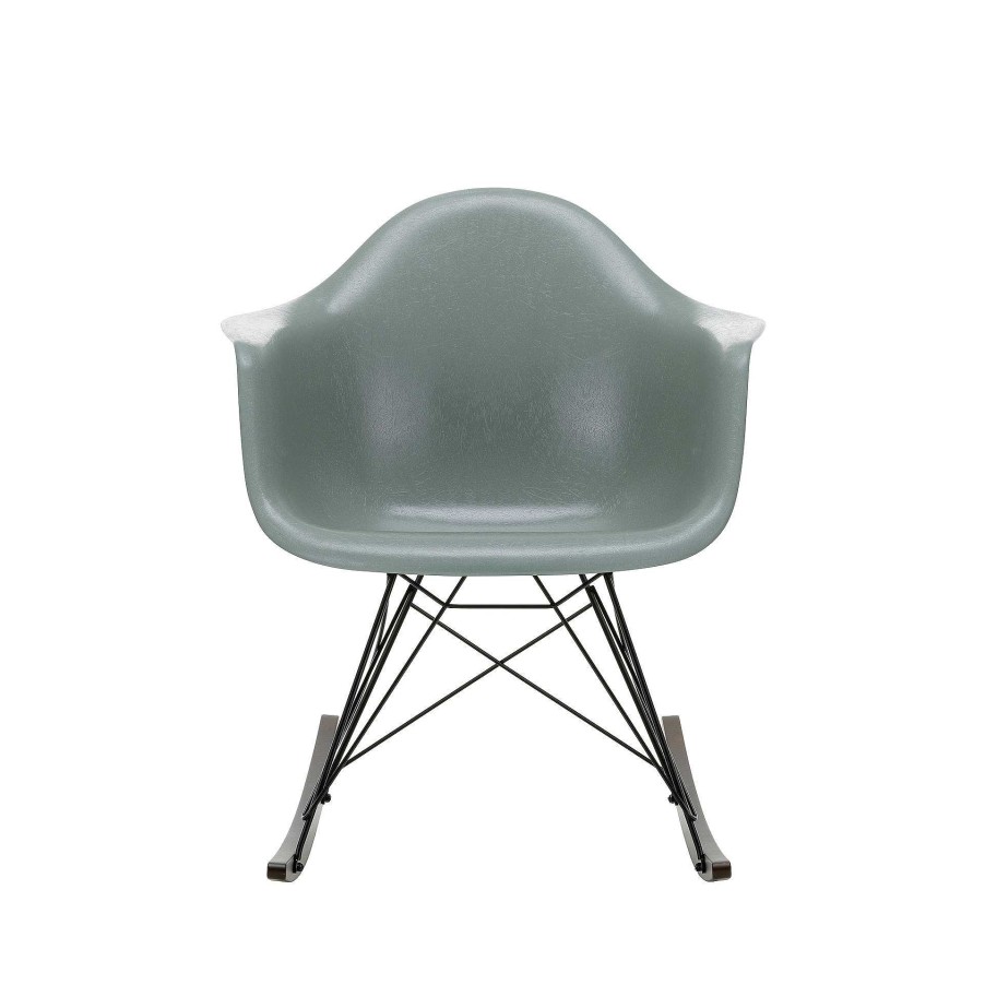 Vitra Chairs | Eames Fiberglass Armchair Rar | Rocking Chair - Sea Foam Green