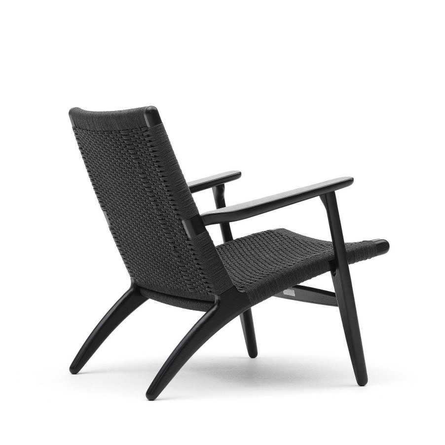 Carl Hansen & Søn Single Armchairs | Ch25 | Armchair | Oak - Black Papercord