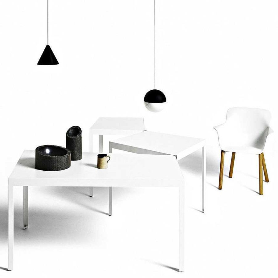 DePadova Extending Tables | Campo D'Oro | Table - White Laminate