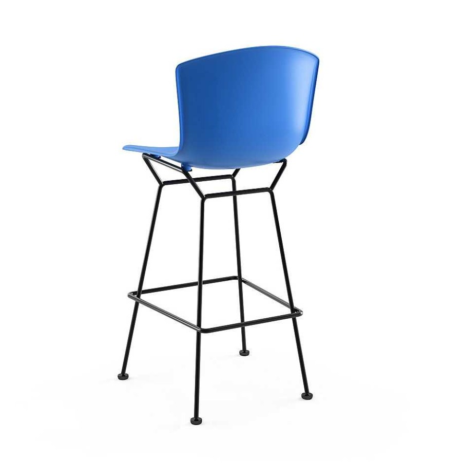 Knoll Stools | Bertoia Bar Stool | Black/Blue