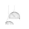 DePadova Pendant Lights | Mogura O52 | Suspension Lamp - Black