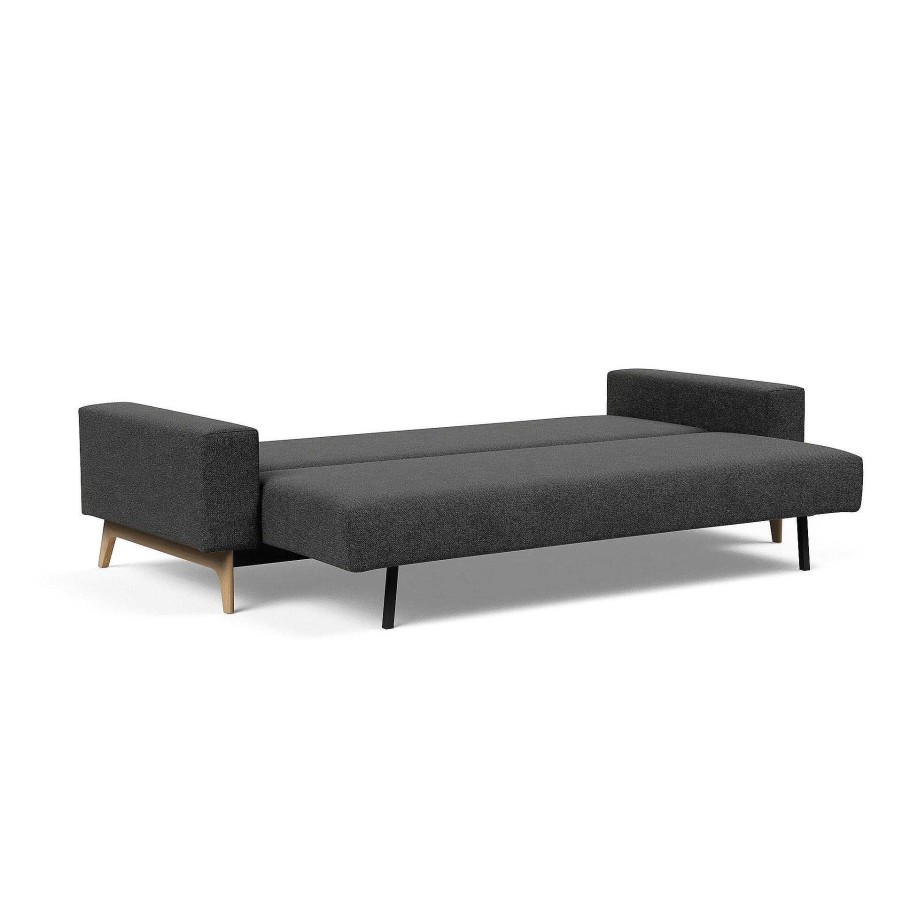 Innovation Living Sofa Beds | Idun Sofa Bed | 577 - Oak Legs | 140-200 Cm