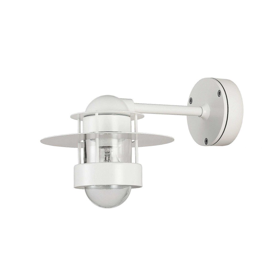 Louis Poulsen Outdoor Wall Lamps | Albertslund Wall | Wall Lamp | White