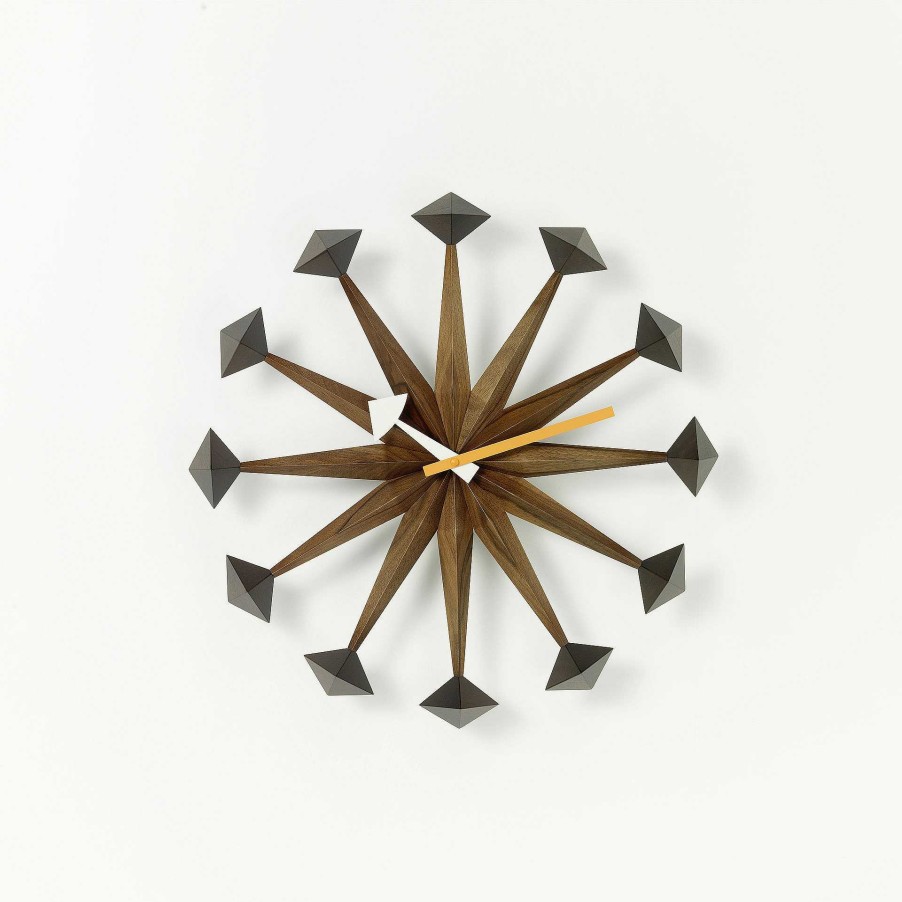 Vitra Clocks | Polygon Clock | Walnut