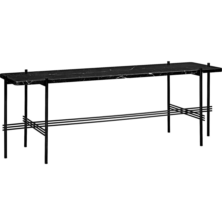 GUBI Dining Tables | Ts Console | Console | Black Marquina Marble