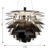 Louis Poulsen Pendant Lights | Artichoke | Pendant Lamp | Black