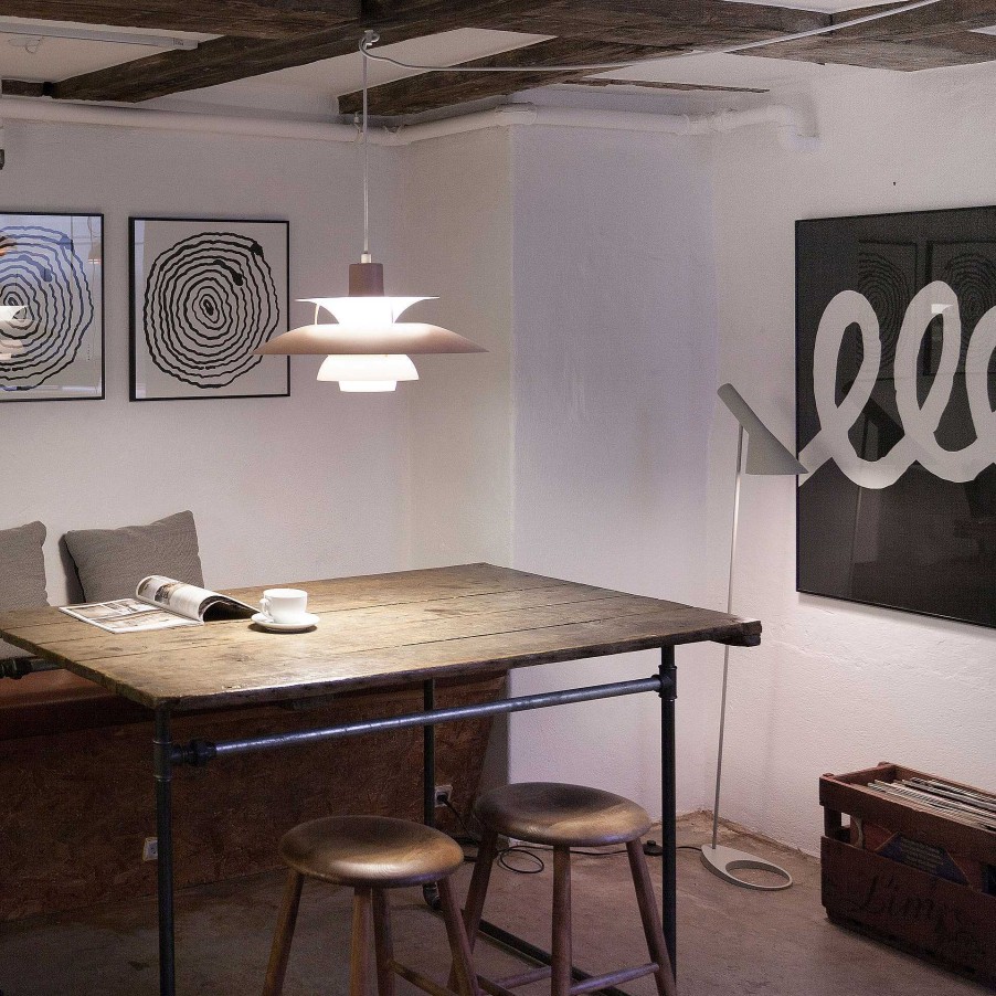 Louis Poulsen Pendant Lights | Aj Floor | Floor Lamp | Dark Grey