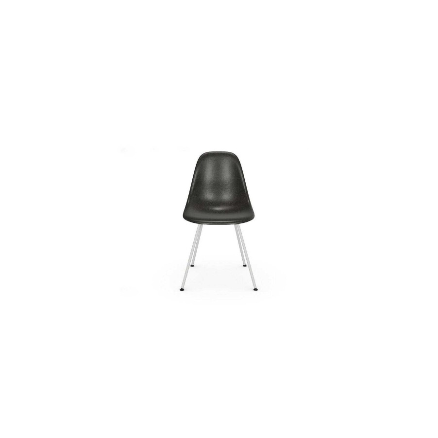 Vitra Chairs | Eames Fiberglass Side Chair Dsx | Chair | Chromed Black