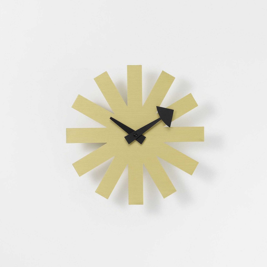 Vitra Clocks | Asterisk Clock | Brass