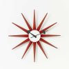 Vitra Clocks | Sunburst Clock | Red