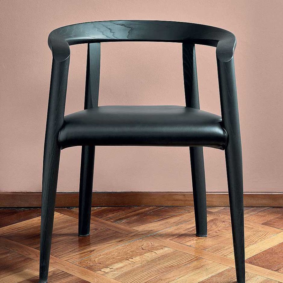 Molteni Chairs | Mhc.3 Miss - Heritage Collection | Black