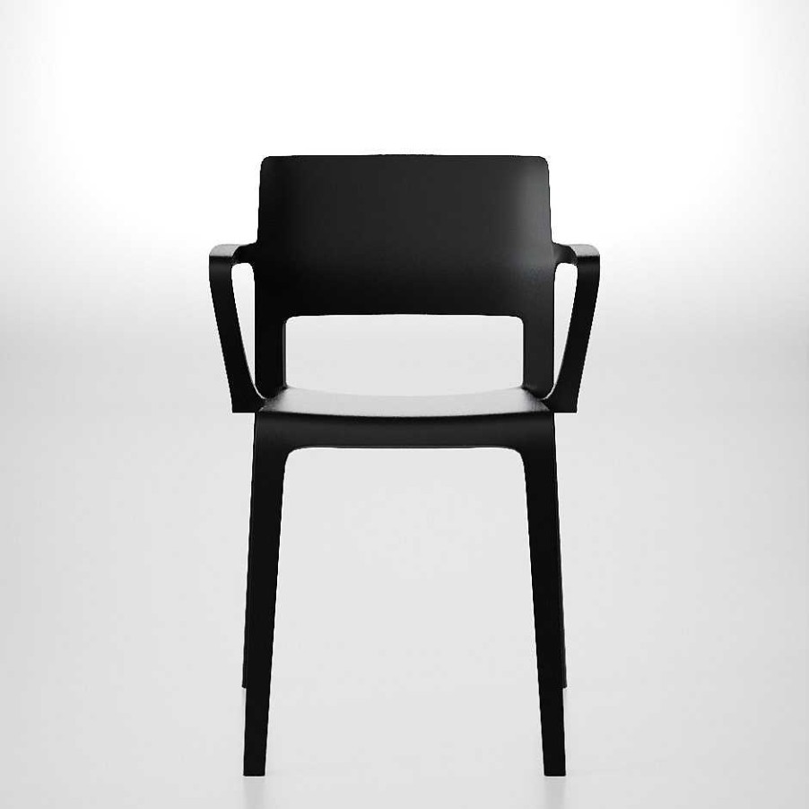 Arper Chairs | Juno 02 Armchair | Armchair | Black