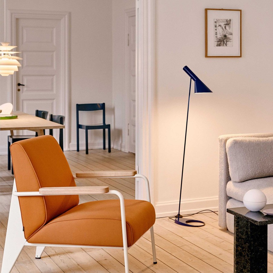 Louis Poulsen Pendant Lights | Aj Floor | Floor Lamp | Midnight Blue