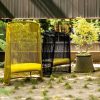 Moroso Single Armchairs | M'Afrique Husk Armchair L | Outdoor Armchair | Golden