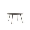 Mater Dining Tables | Accent Dining Table | O 140 - Sirka Grey Stain Oak Wood